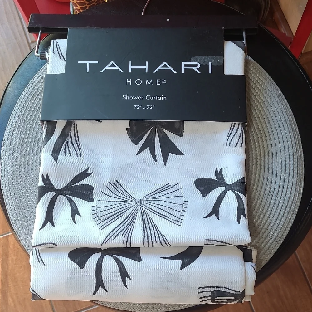 Tahari Bows Shower Curtain